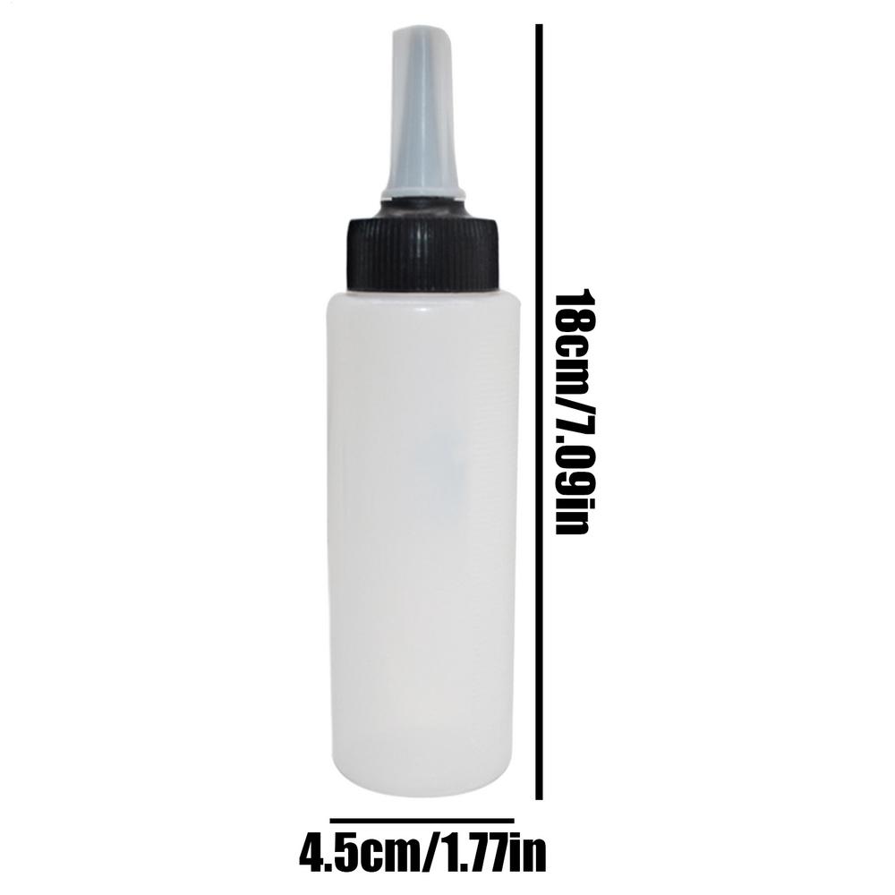 

Salon Hair Applicator Bottle Refillable Professional Hairdressing Dyeing Comb Bottles Barbershop Hairdresser Coloring Supplies