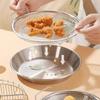 Stainless Steel Filter Tray,Reusable Round Mesh Basket,Frying Grilling,Kitchen Strainer,Fruit Vegetable Water Filter Basket