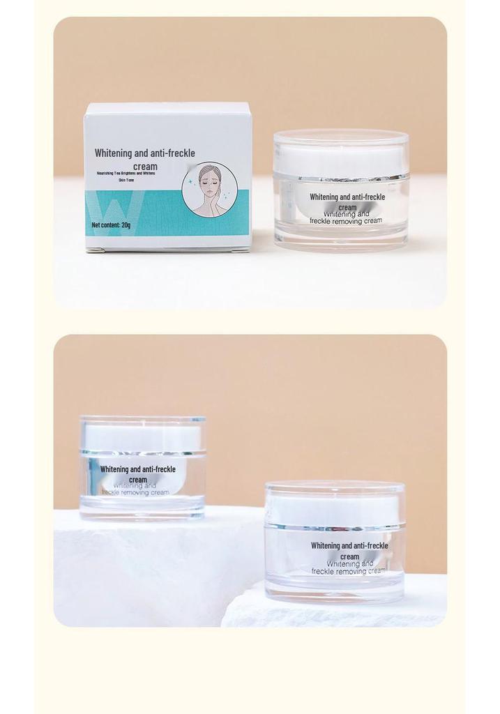 Shitong Whitening Spot Removal Cream 20g - Moisturizes, Removes Spots, Fades Age Spots, and Brightens Skin Tone.