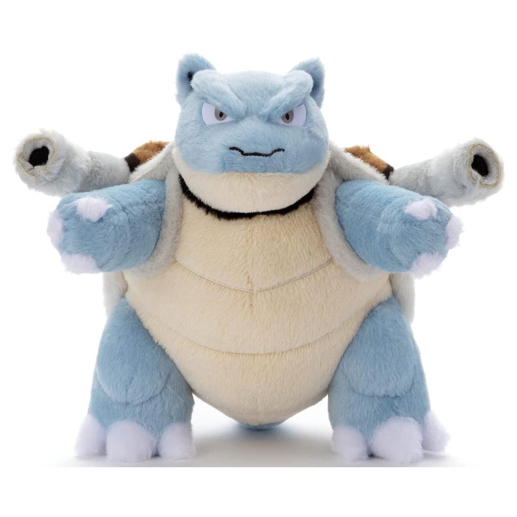 Takara Tomy Arts Pokémon I Choose You! Plush Blastoise, Approx. 20cm Wide
