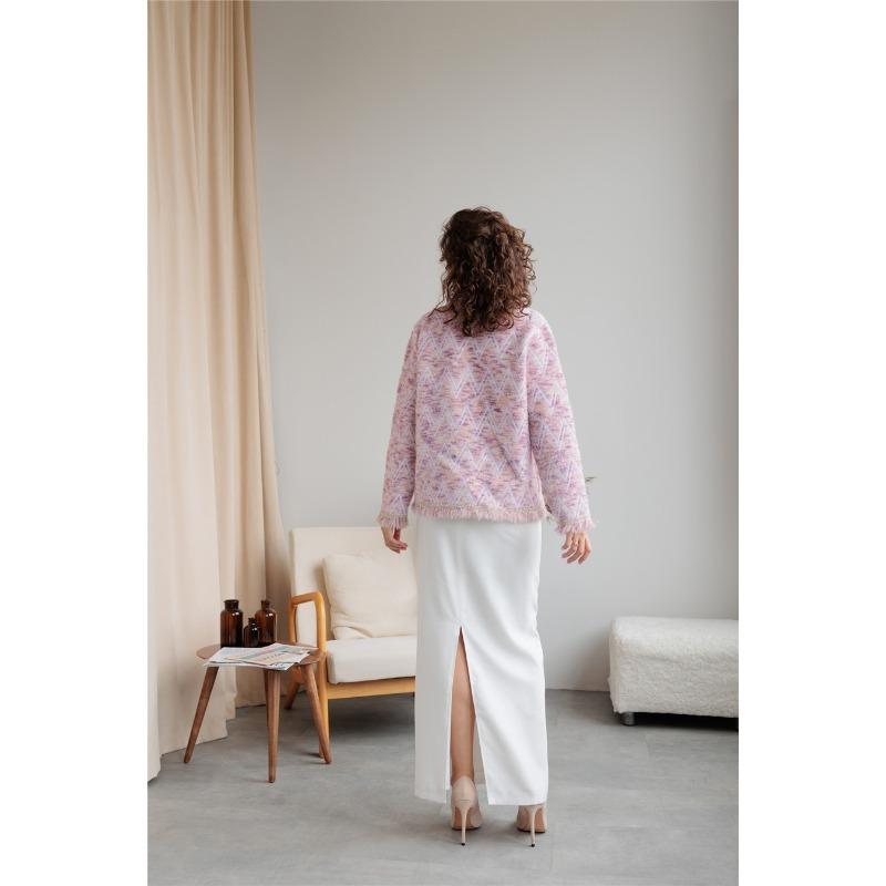 Women's Autumn and Winter Temperament Commuter V-neck Cardigan Sweater