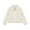 ELLE KIDS Girls' Quilted Knit Lapel Padded Jacket