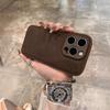 Luxury Leather Moon Pit Pattern Phone Case For For Iphone 11 12 13 14 15 16 Pro Max Plus Shockproof Bumper Back Cases Cover