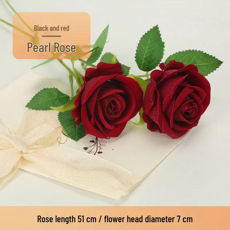 Silk Rose Bouquet: Artificial Flower Arrangement for Home Decor