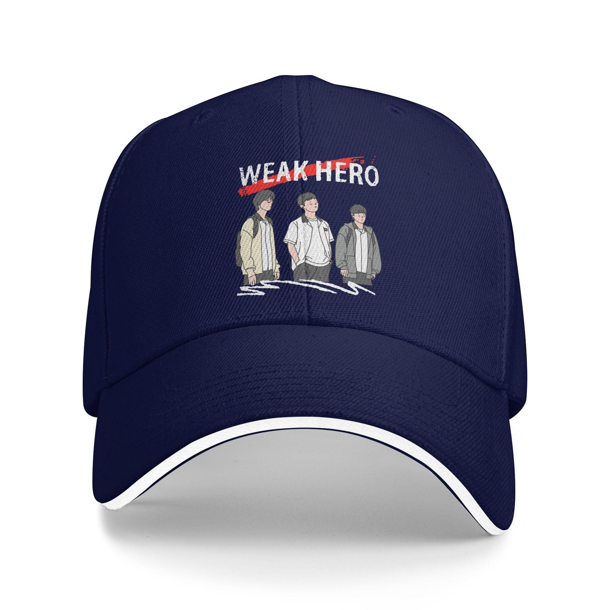 

Weak Hero Class Sun Baseball Cap Summer Unisex Unisex Poster Design Hip Hop Hats Adjustable Fitted Retro Camping Snapback Cap One Size