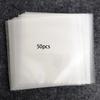 Cover Sleeves Durable Outer Sleeve Square Plastic Anti-Static Resealable for Gramophone