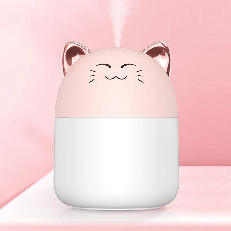 Small Pet Humidifier Mini Office Desktop Air Conditioning Room Air Humidification Usb Small Household Heavy Fog Spray Cute