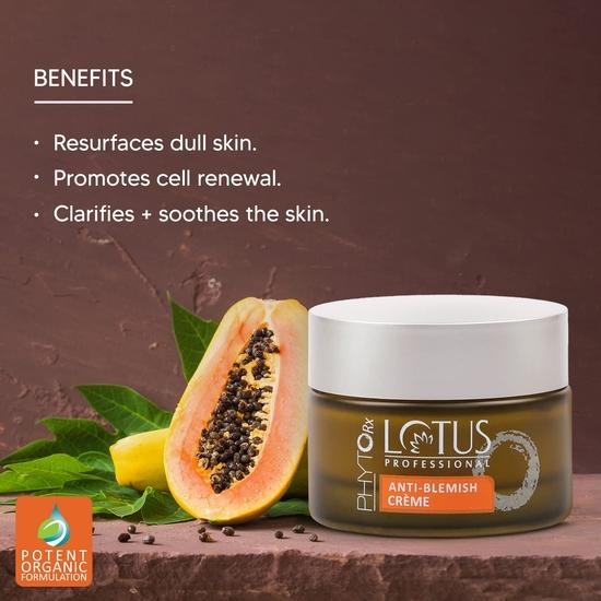 Lotus Herbals Professional Phyto-Rx Anti Blemish Cream| 50g