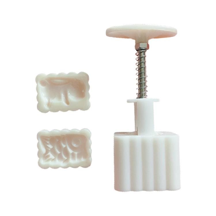 Baking Decorating Mooncake Mould Mid-Autumn Festival Hand-Pressure Rabbit Mould 1