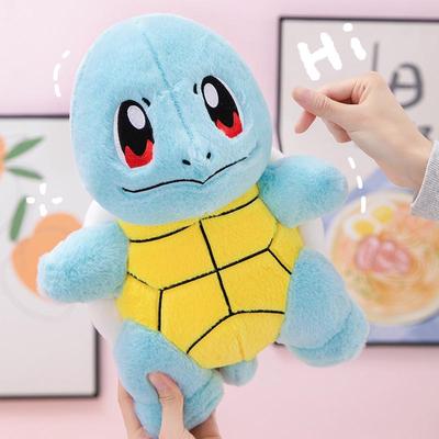 Adorable Squirtle Plush Turtle Toy - Cute Pokemon Stuffed Doll