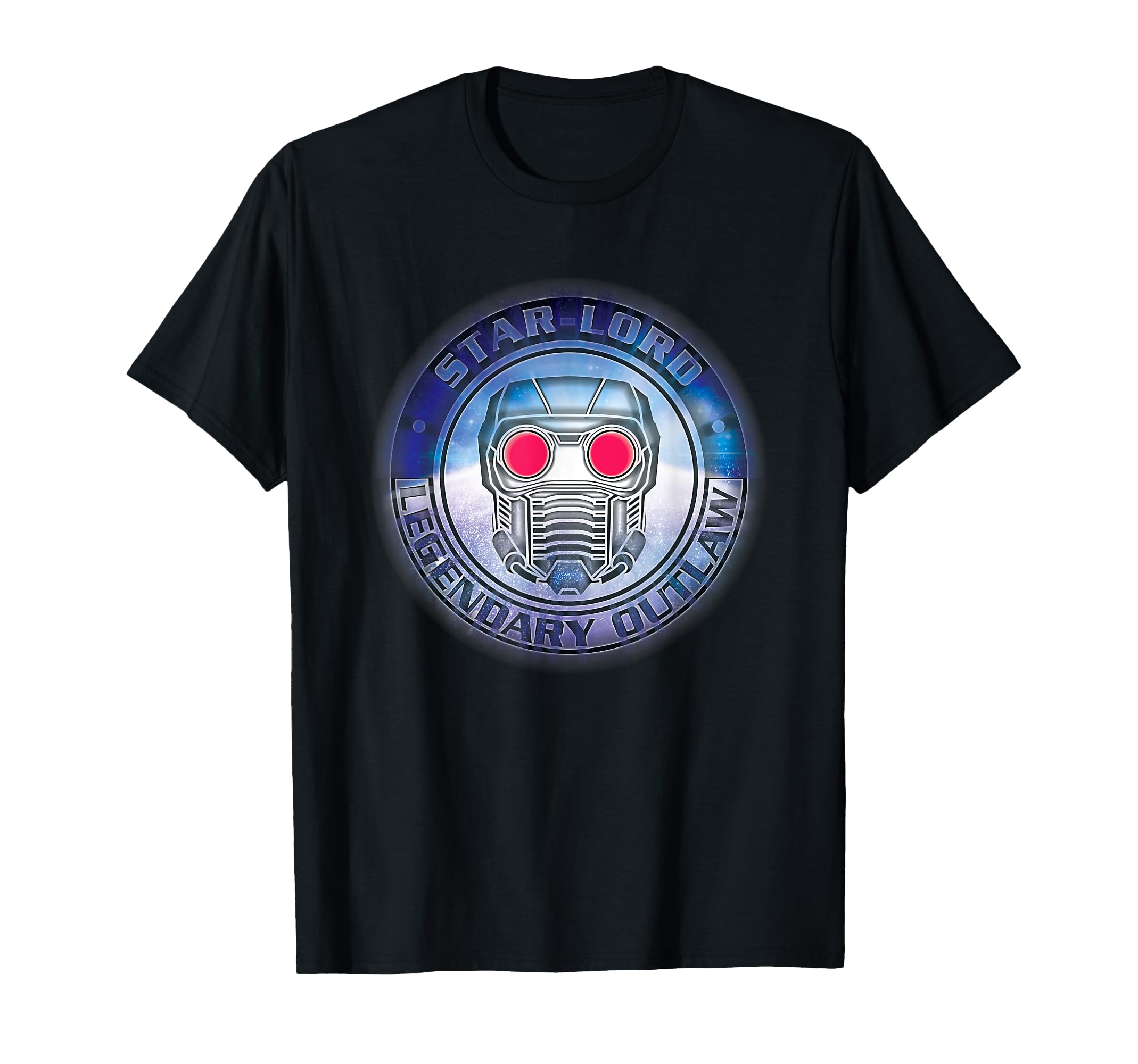 

Marvel Guardians of the Galaxy Outlaw Star-Lord Badge T-Shirt