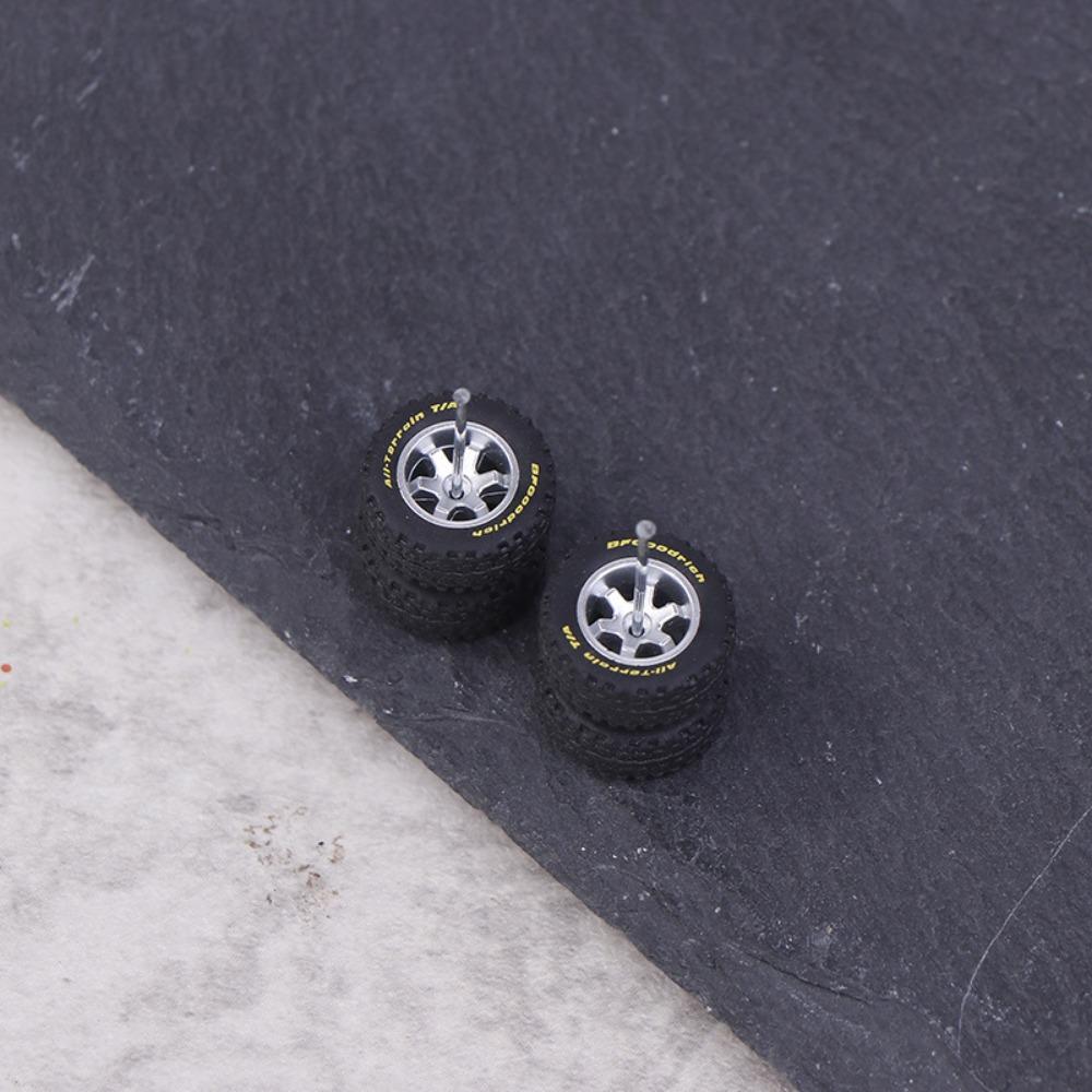 1Set 1/64 Modified Wheel Hub Diameter 14*5.5mm Diecast Alloy Car Hub