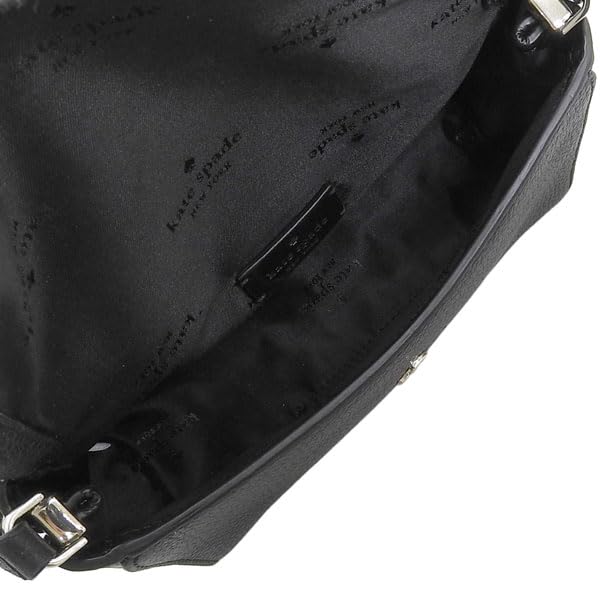 Bag Shoulder Bag Outlet Brand Leather Black Leila Flap Zip Crossbody LEILA FLAP ZIP CB KE487 001 Kate Spade [Kate Spade] Women's [item]