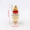 8pcs/set Speaker Terminal Binding Post 4mm Banana Plug Socket Low Frequency Amplifier Connector for Loudspeakers