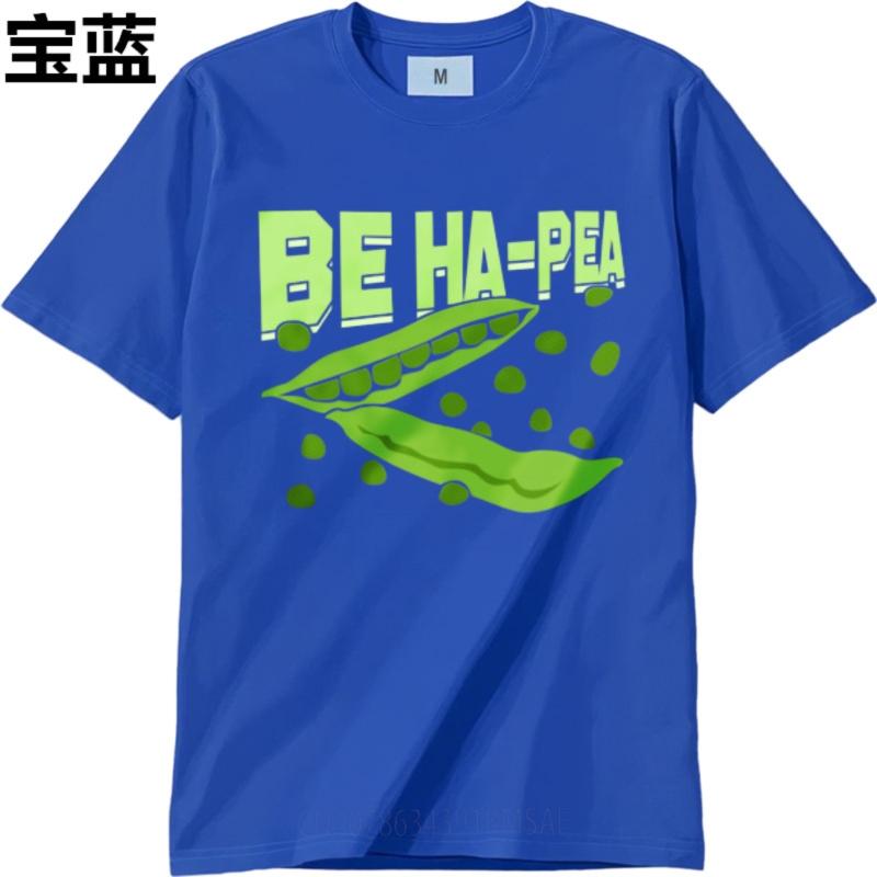 Vintage Tshirt Minimalist Tshirt Adult Unisex Oneck t shirt Be Ha Pea With Peas And Pods Hiphop For Unisex Tee shirt Everyday Tee