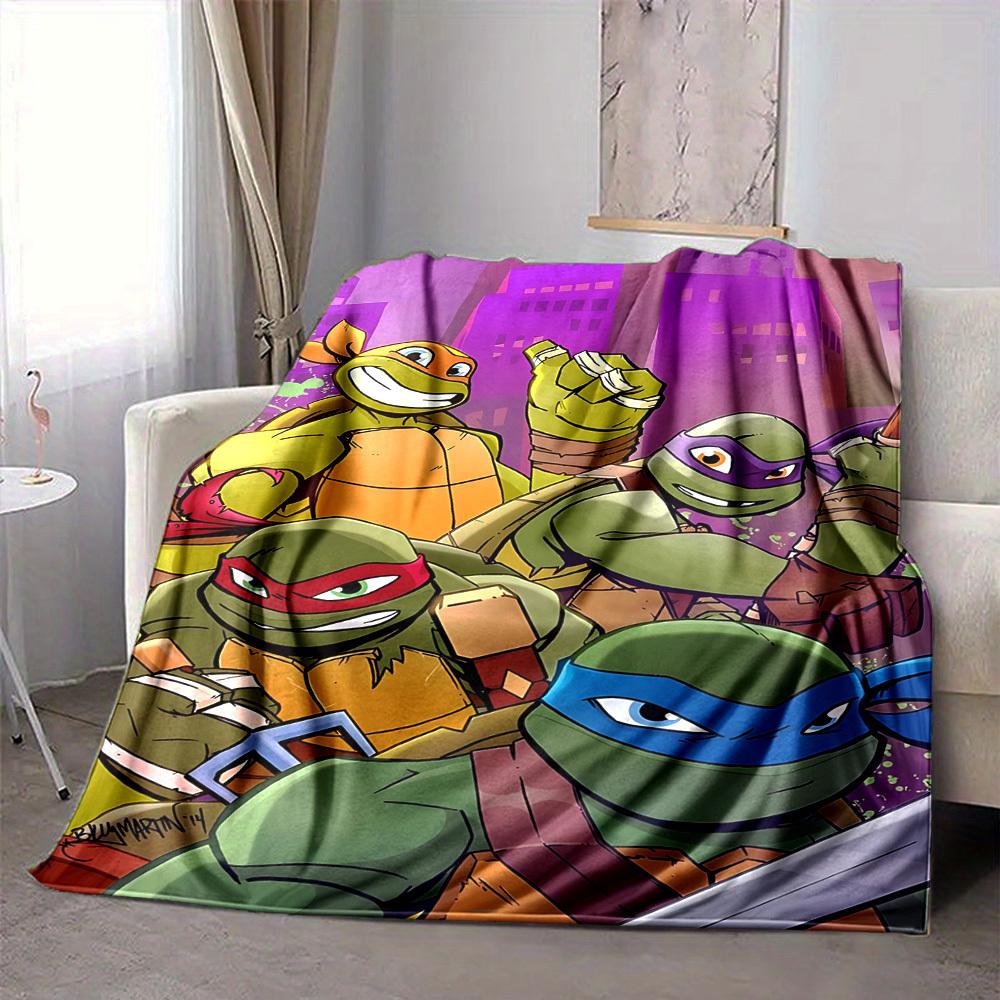 1pc Turtles Blanket Versatile for Couch, Office Bed