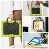For iPad Air 13 (2025)/(2024) Case PC+Silicone Tablet Cover with Kickstand,Strap
