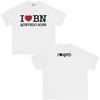I Love Bn Quevedo 2025 T Shirts Men's Women High Quality Cotton Short Sleeve T-shirts Fashion Oversized Male T-shirts Streetwear