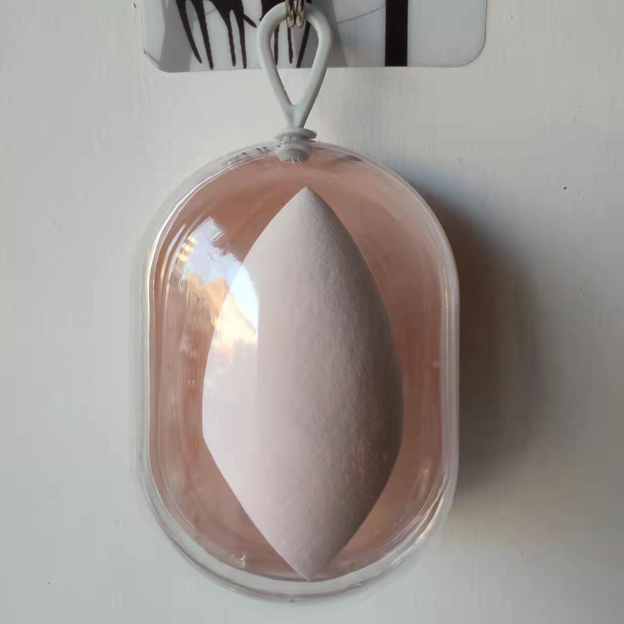 New Transparent Box Can Be Wall-mounted Puff Dustproof Portable Beauty Blender Do Not Eat Powder Sponge Beauty Tool