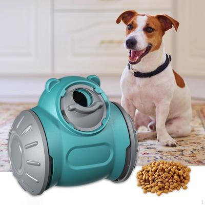 Hund Leckerli Ball Interaktive IQ Training Übung Spielen Abgabe Spielzeug Langsam Feeder für
