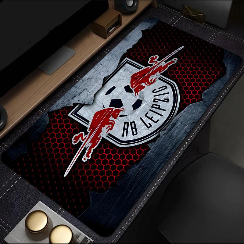 Leipzig Soccer Crest Mouse Pad, Rubber Base, Mouse Pad for Gamers and Office Use, Gaming Desk , Easy To Clean Mat Christmas fan gifts