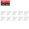 50/2pcs Transparent Crystal Door Knobs Cabinet Drawer Door Knobs Handles Self-adhesive Handle with Hook Function Door Wall Decor