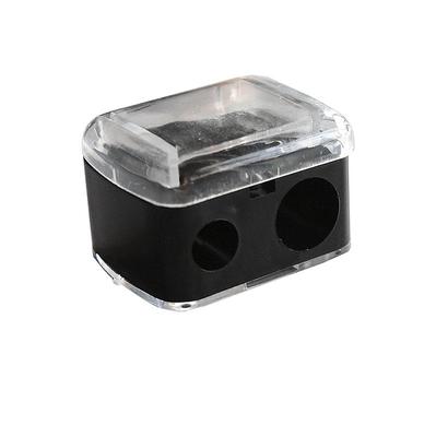 1PCS Exquisite Workmanship Precision Cosmetic Pencil Sharpener for Eyebrow Lip Liner Eyeliner 2 Holes