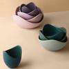 Lotus Ceramic Bowl Dishes Plates Sets Decor Creative Fruit Salad Plate Dinner Plate Organizer Flower Shape Container Storage