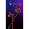 Wired Gaming Headset With Pluggable Microphone 3.5mm Portable Stereo In-ear Headphones Compatible