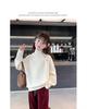 Children's Semi-High Neck Autumn & Winter Sweater - Stylish Knitwear for Boys and Girls