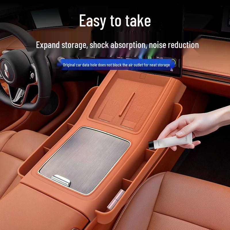 Silikonpolster für Xiangjie S9T: Rutschfeste Mittelkonsolenmatte für Autoinnenräume