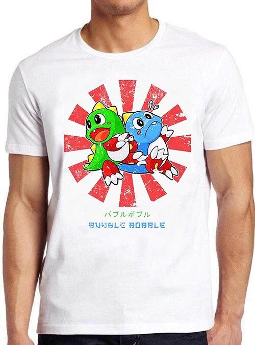 Bubble Bobble Funny Gaming 80s Gamer Nerd Game Cool Gift Tee T Shirt M777 XS