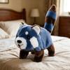 Electric Plush Red Panda Toy Interactive Walking Tail Wagging Raccoon Doll Handmade Toddlers Educational Simulation Stuffed Animal Toy