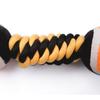 Dog Rope Toys Bite-Resistant Puppy Teething Toys With Double Tennis Balls Heavy Duty Cotton Rope Portable Pet Accessories For
