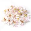 30/50Pcs Artificial Flowers Heads 4cm Silk Fake Flowers for Home Dceor Wedding Bride Decoration Craft Wreath Gifts Accessories