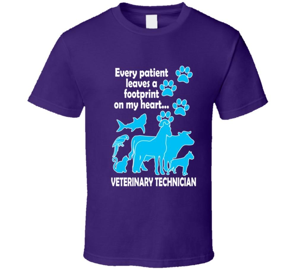 Cute Animal T-Shirt Unisex Veterinary Technician Fun Clothing New Gift TShirt