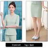 Women's Spa Technician Professional Uniform Set