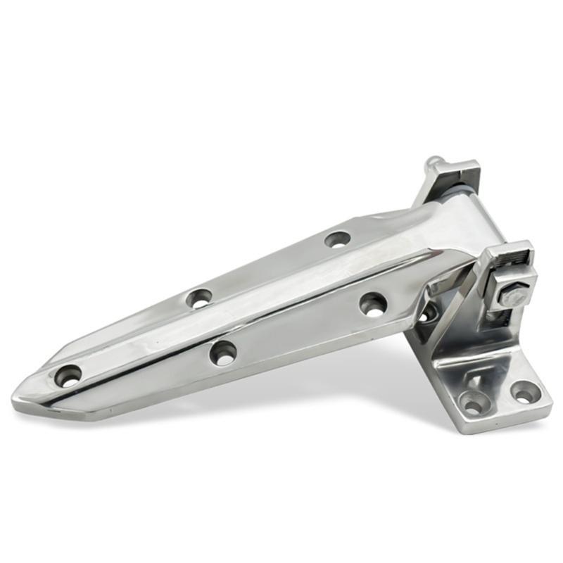 Practical Reversible Rise Hinges for Commercial Coolers Door with Spring Assisted Lift and Zinc Alloy Construction