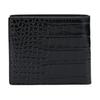 TF Crocodile Pattern Printed Calfskin Wallet Unisex wallet Black Y0410LCL439S1N001