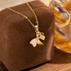 2024 Trendy European & American Bow Tie Necklace: Versatile, High-End Accessory