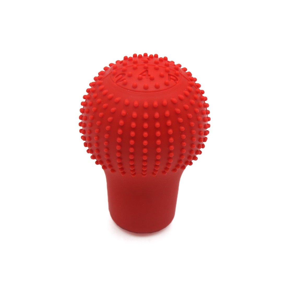 

uxcell Shift Knob Cover Shift Knob Cover Car Automotive Gear Red Protective Cover