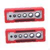 Dowel Jig for Woodworking of Wooden Post Holes Size 12 X 4.2 2.3 Cm Durable Accessory Resistant to
