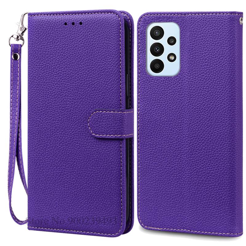 M13 4G SM-M135F Case For Samsung Galaxy M13 Case Leather Wallet Flip Case For Samsung M13 M 13 Case Soft Silicone Cover Fundas