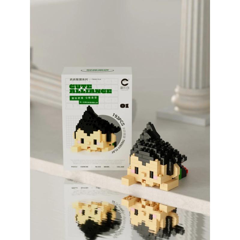 MINISO Cartoon Ornaments Micro Building Blocks Action Figures Nano Blocks Disney Sanrio Kids Toys Christmas Birthdays Gifs