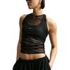 Nike Sportswear Tight Sheer Lightweight Breathable Elegant Tank Top Women tops IR1676-010