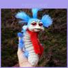 Entzückendes 19cm Labyrinth-inspiriertes Wurm-Stofftier Heimdeko Weiches Baumwoll-Stofftier