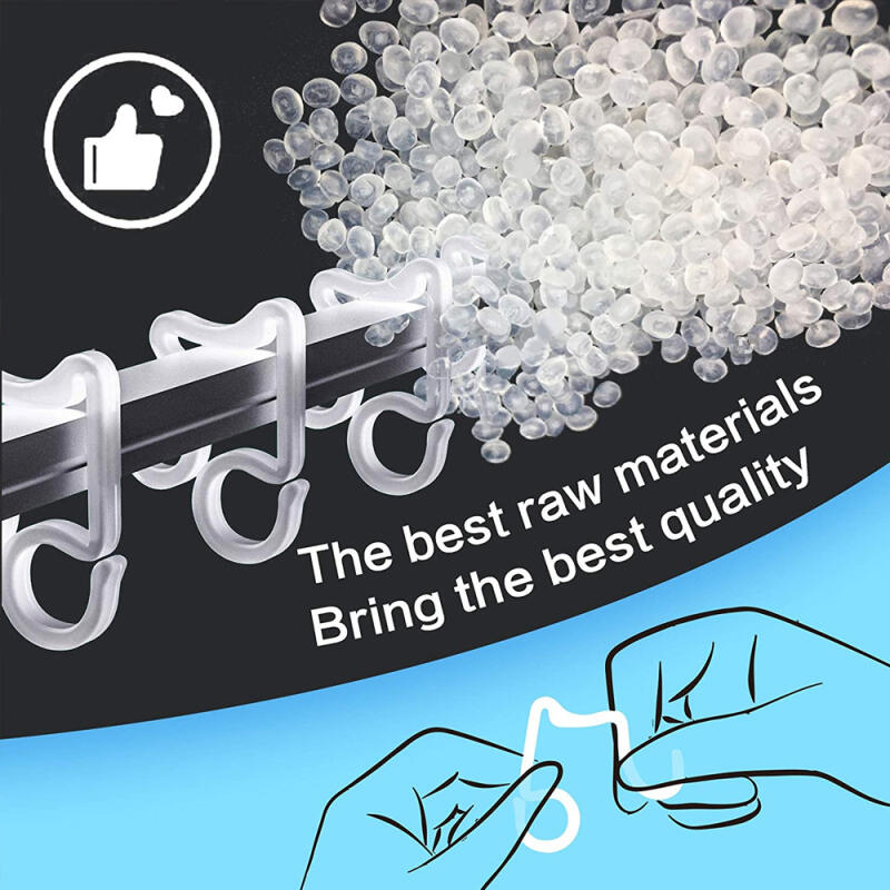 50pcs Gutter Hooks for Christmas Lights, Outdoor Rope Light Clips for Roof Garden Decor, Light Chain Brackets