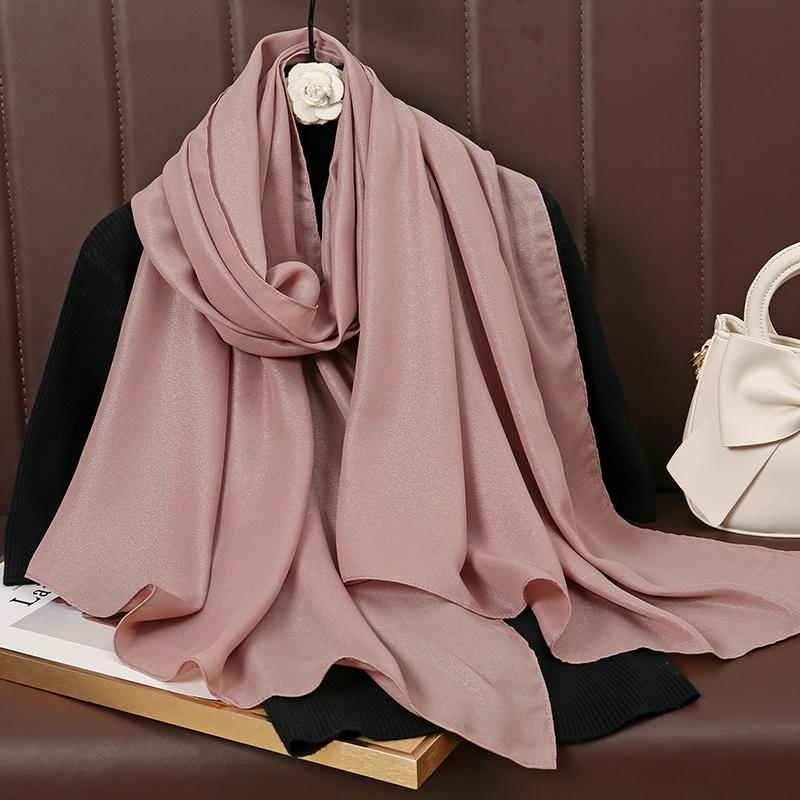 Classic Muslim Girl Chiffon Hijab Scarf Women Long Head Wrap For Women Wedding Hijabs Scarves Veil Headscarf Islamic Turban
