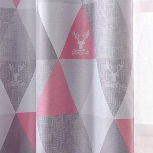 1PC LOZUJOJU Geometric Ins Style Blackout Curtains Modern Minimalist Thick Curtains for Bedroom Living Room Balcony Window for Home Decor