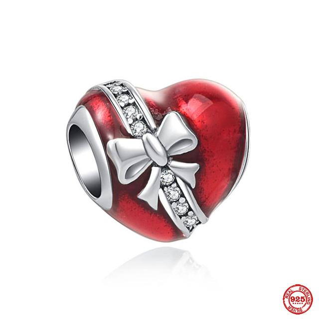 New Fashion Silver 925 Charms Couple Love Beads Tower Camera Pendant Fit Woman's Bracelets Fine Europe Jewelry Gift